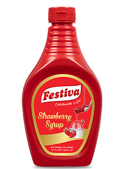 Strawberry Syrup - 624g HDPE