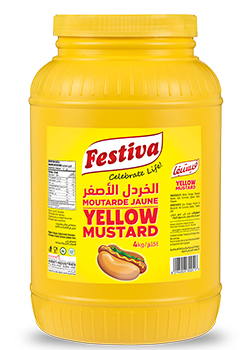 Yellow Mustard - 4kg HDPE