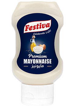 Premium Mayonnaise - 315ml Top-down