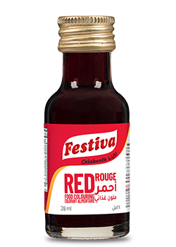 Essence & Colour - Food Colouring Red 28ml Glass